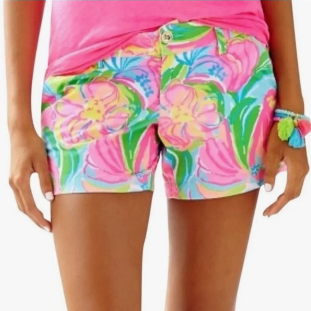 Womens Lilly Pulitzer Callahan Short in So A Peeling size 00